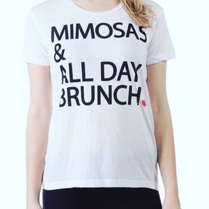 Mimosas And All Day Brunch Tee